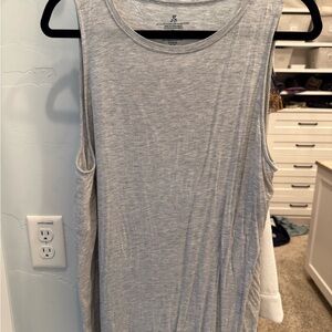 Gray Sleeveless Women's Top